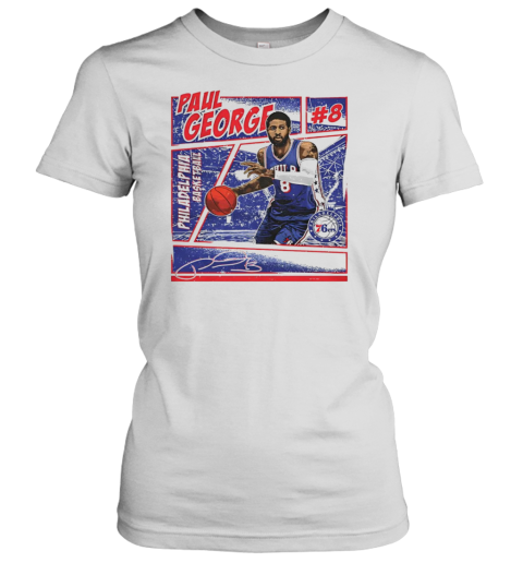 Paul George Philadelphia 76Ers Comic T-Shirt