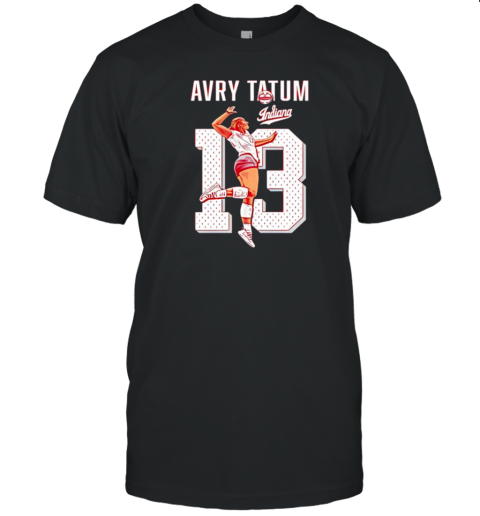 Avry Tatum Indiana Volleyball cartoon T-Shirt