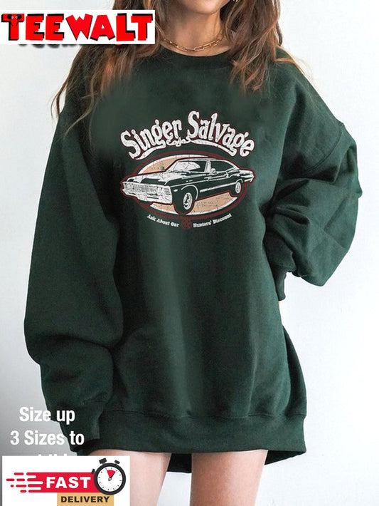 Supernatural Impala Singer Salvage SPN Inspired SPN Shirt