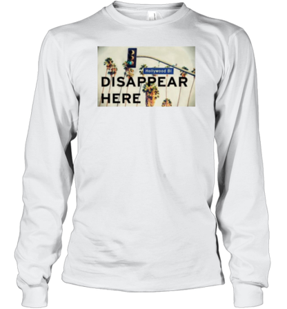 Disappear Here Hollywood BI Traffic Light T-Shirt