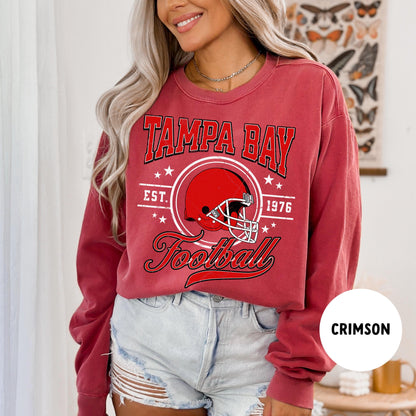 Tampa Bay Football Sweatshirt Crewneck Shirt - Perfect Gift For Fans