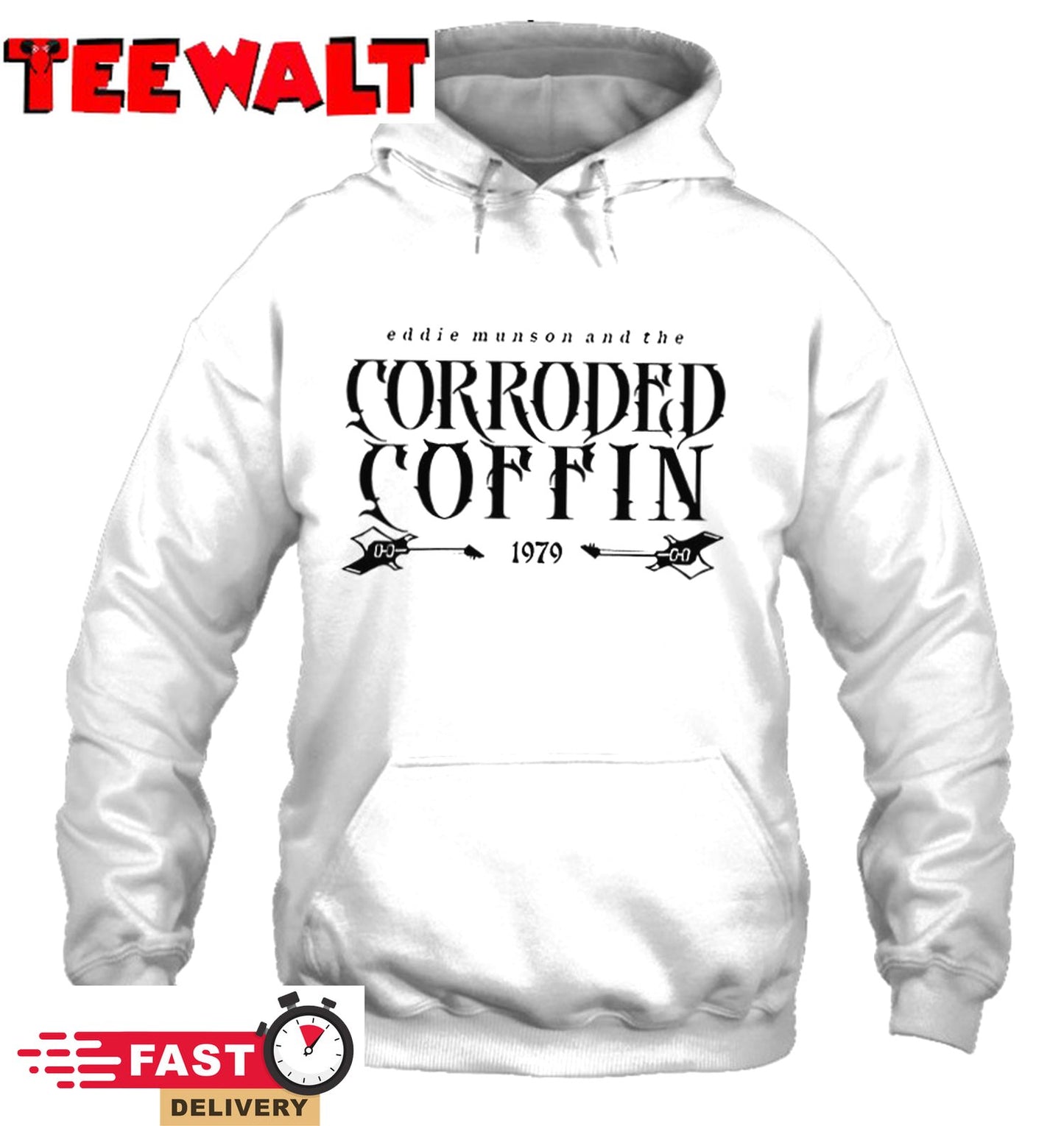 Eddie Munson Corroded Coffin Stranger Things TV Series Shirt