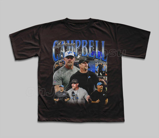 Dan Campbell Football Coach Unisex Softstyle Gift For Fans