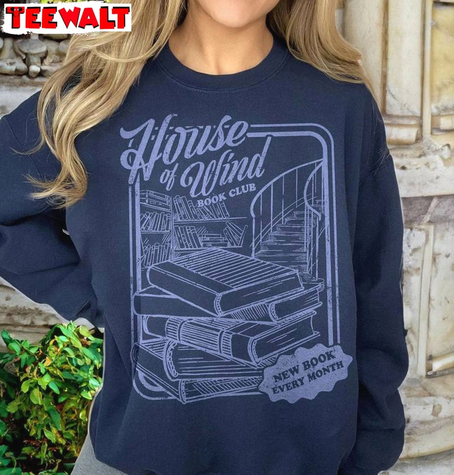 Must Have House Of Wind Book Club Sweatshirt, House Of Wind Library Hoodie