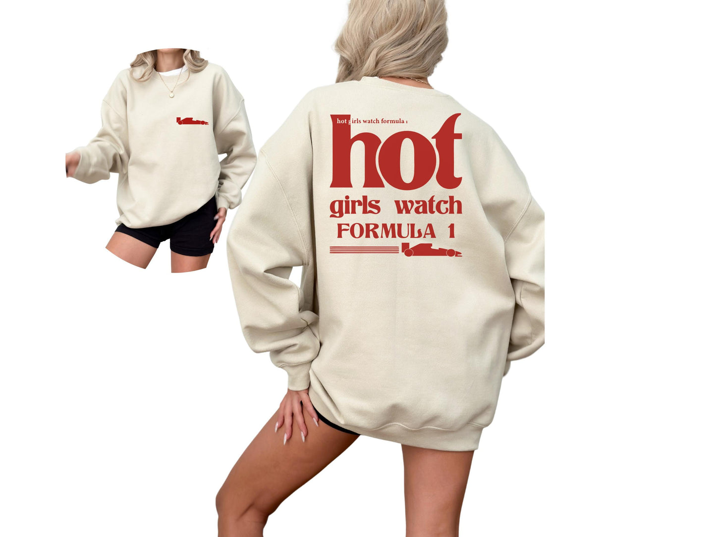 Hot Girl Formula 1 Stylish Pocket Shirt