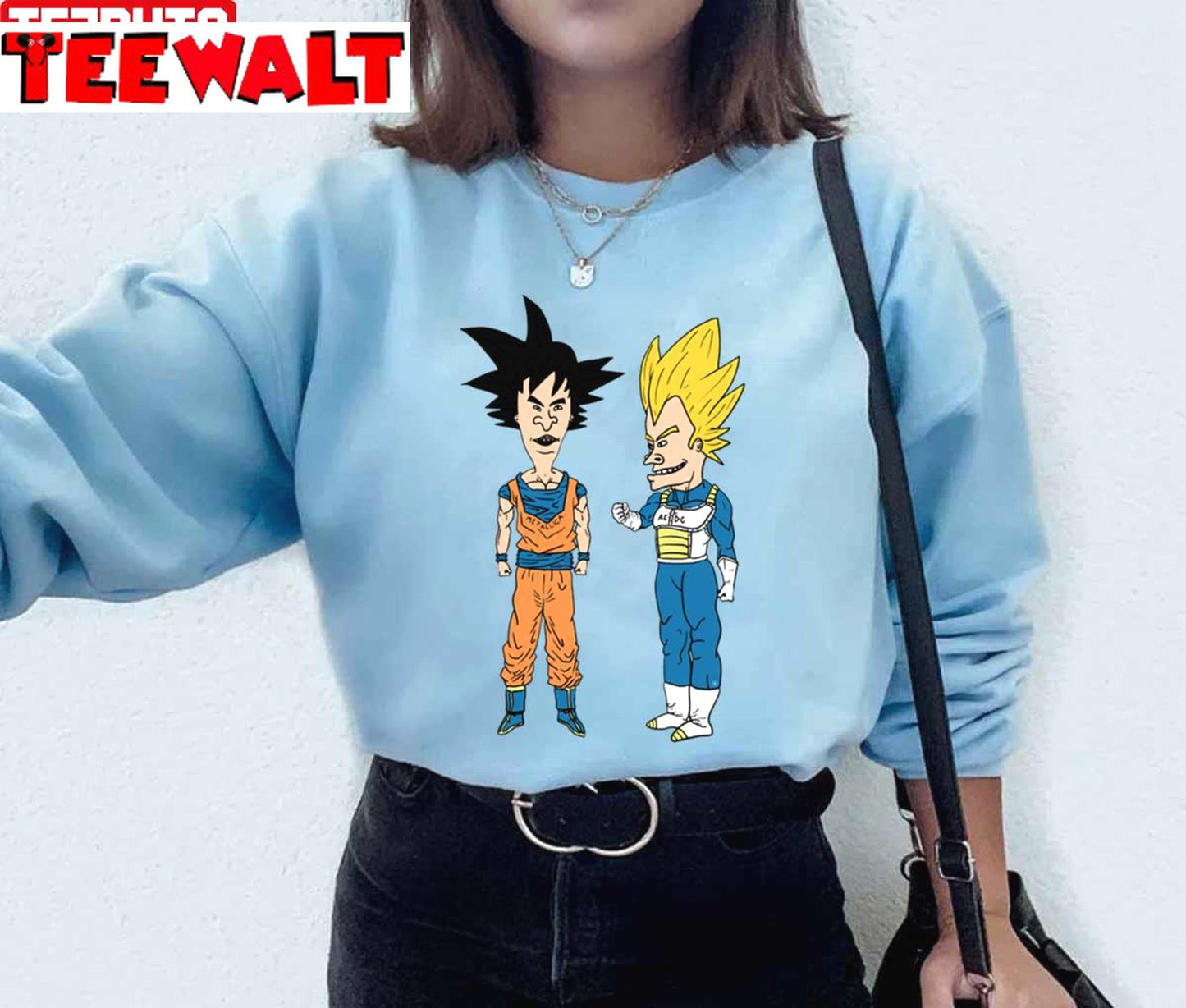 Beavis And Butthead X Dragon Ball Vegeta Unisex Sweatshirt