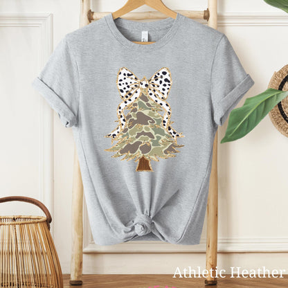 Coquette Camo Military Christmas Tee