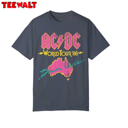 Must Have Acdc Band Tour 2024 Sweatshirt , Groovy Acdc Band Shirt Unisex Hoodie