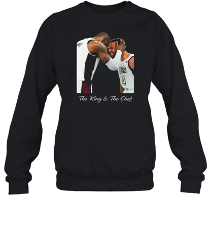 Lebron James Stephen Curry The King And The Chef T-Shirt