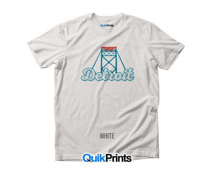 Ambassador Bridge Detroit Custom T-Shirts For All Sizes