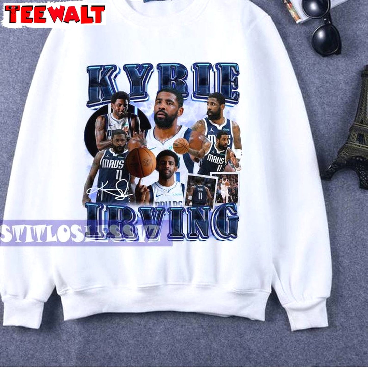 Classic 90s Kyrie Irving Basketball Shirt, Unique Tank Top Gift For Basketball Lovers