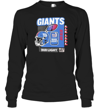 New York Giants Bud Light Big Blue T-Shirt