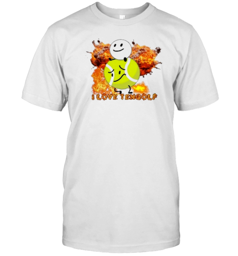 Frat Boy Genius I Love Tengolf T-Shirt