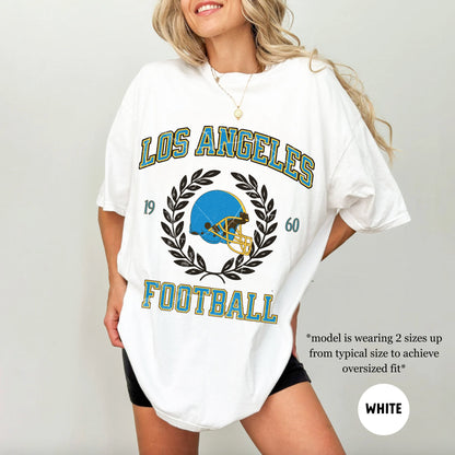 La Charger Football Shirt - Comfort Colors Los Angeles Football Sweatshirt