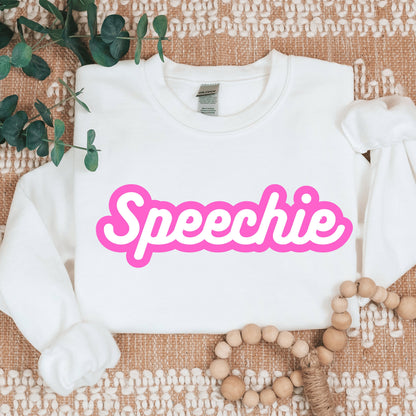 Speech Therapist Sweatshirt, Slp Gift For Speech Language Pathologist