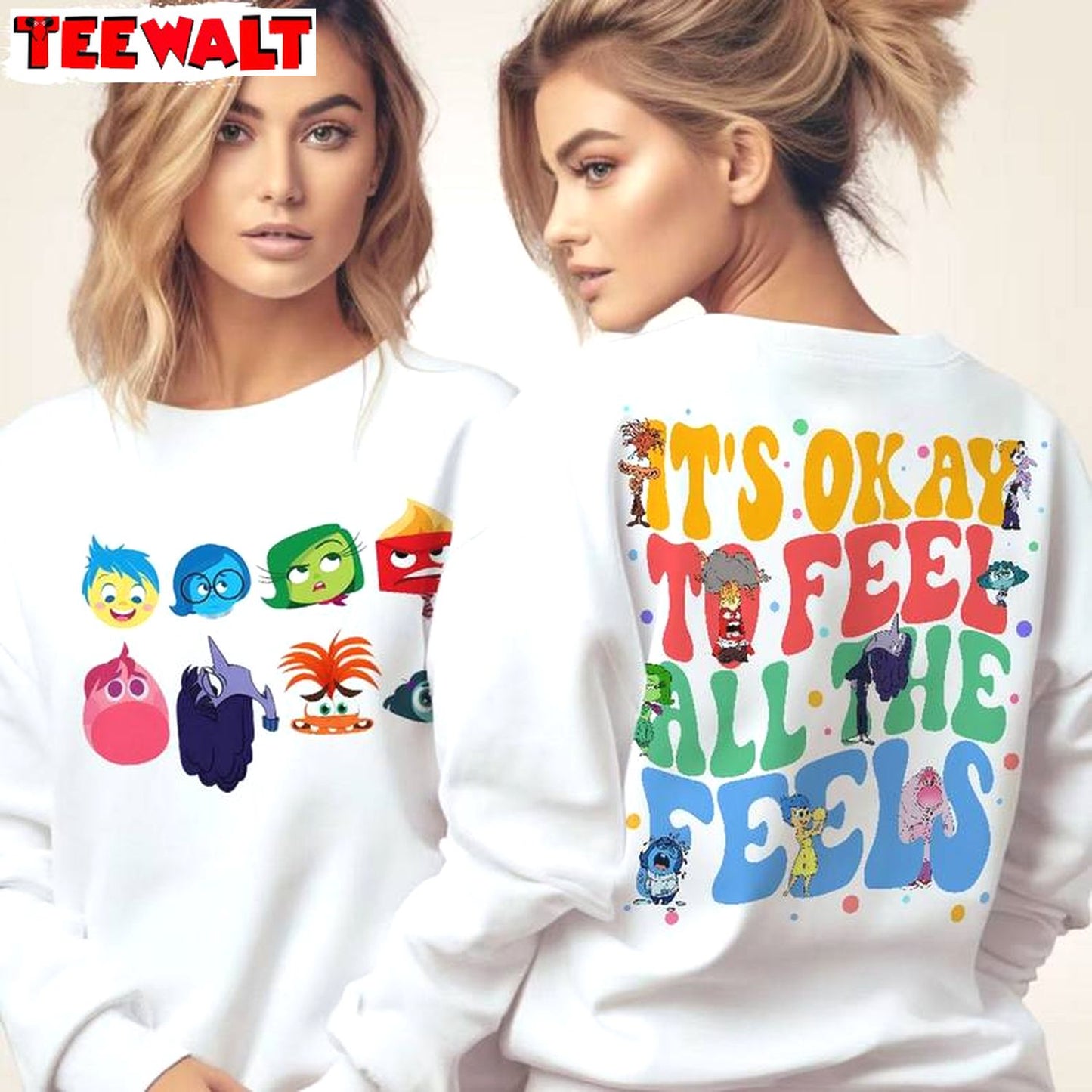 Teacher Speech Therapy Sweatshirt , Trendy It's Okay To Feel All The Feels