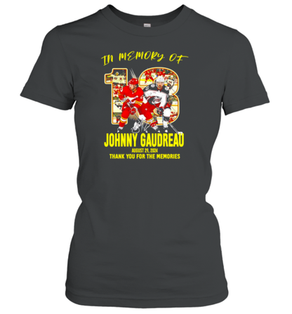 Johnny Gaudreau 13 thank you for the memories T-Shirt