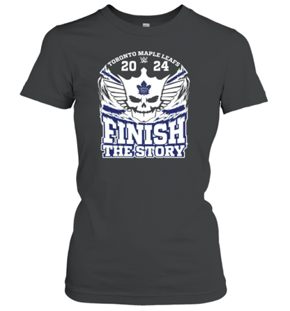 Cody Rhodes X Toronto Maple Leafs 2024 Finish The Story T-Shirt