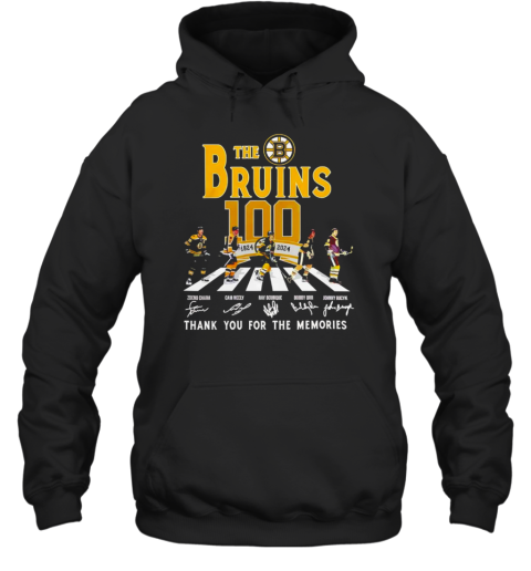 Boston Bruins 100 Thank You For The Memories T-Shirt