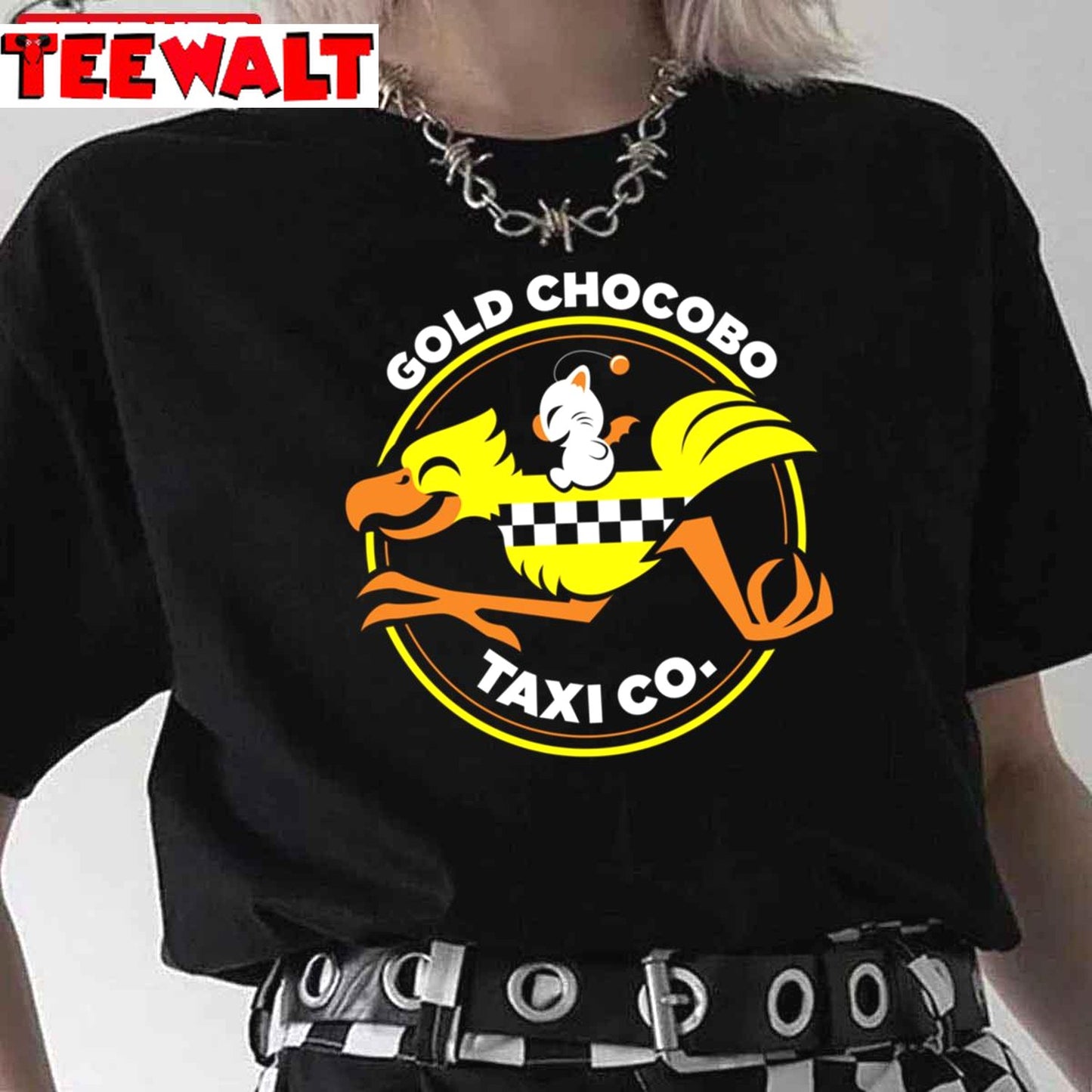 Gold Chocobo Taxi Co Unisex T-Shirt