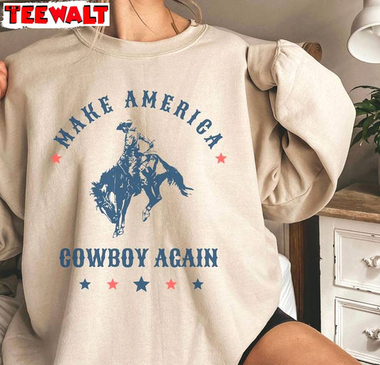 Must Have Rodeo Unisex Hoodie, Creative Make America Cowboy Again