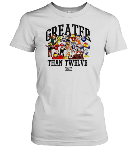 Big 12 Greated Than Twelve Mascot Family T-Shirt