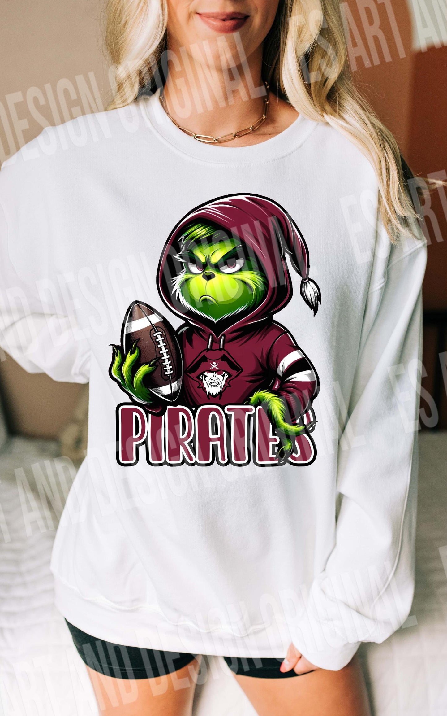 London Pirates Football Grinch Graphic Tee For Fans