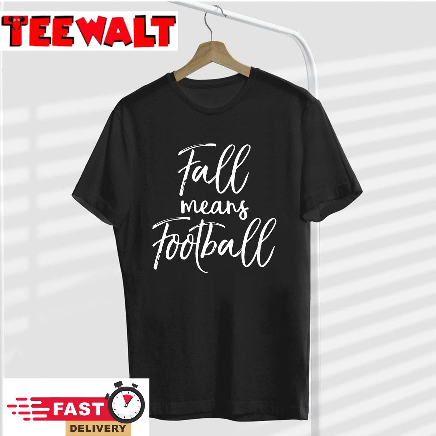 Womens Cute Football Game Day Quote for Women Fall Means Football Sweatshirt