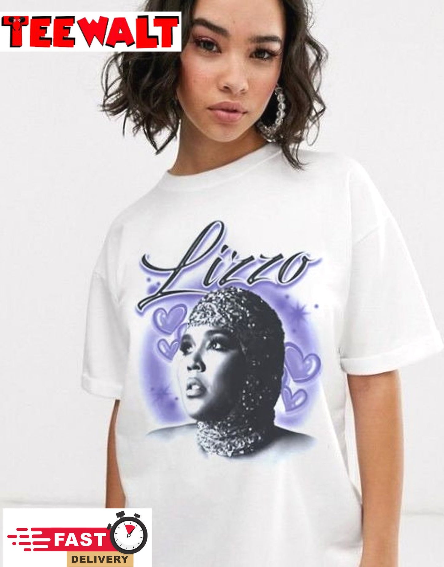 Special Hearts Airbrush Mami Lizzo Shirt