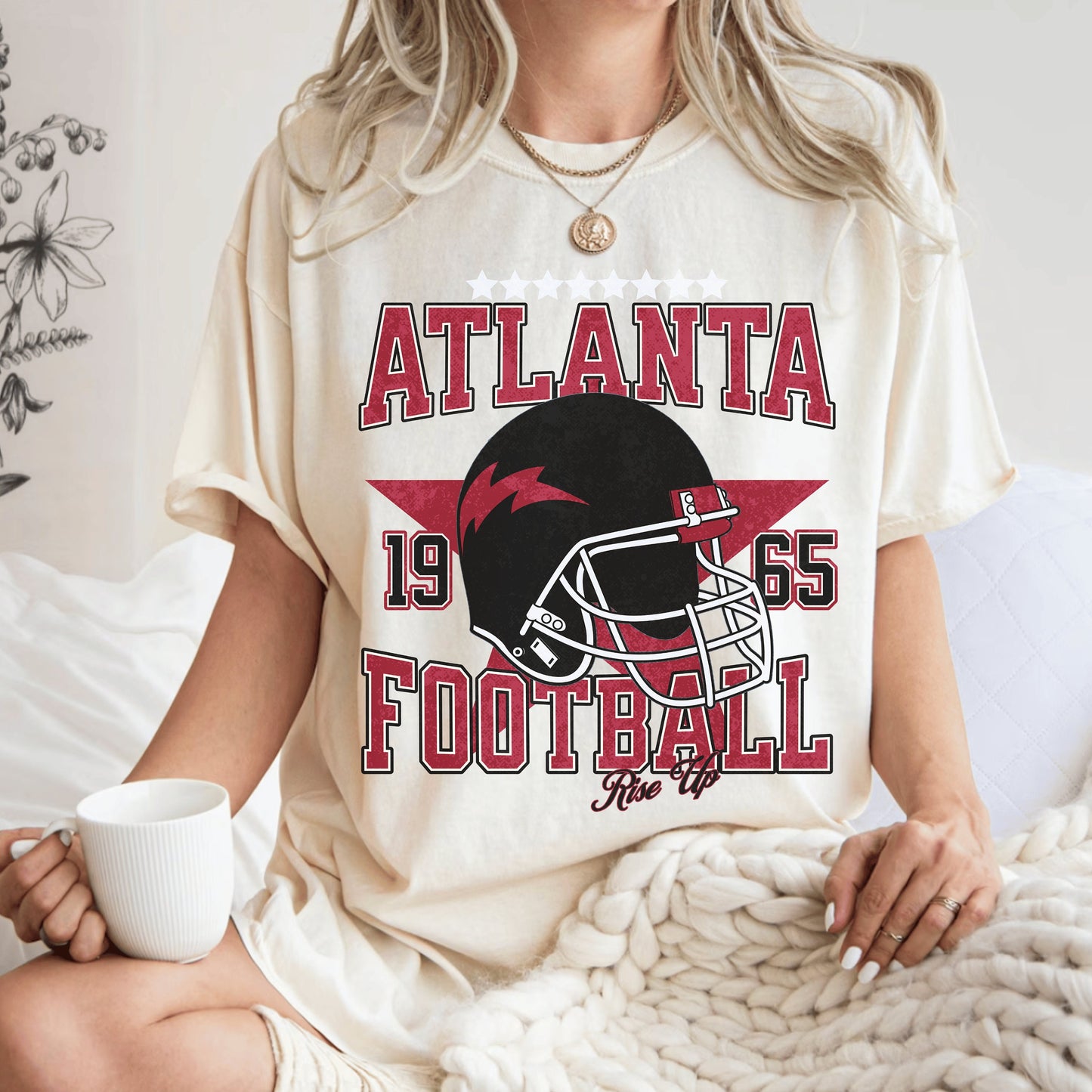 Atlanta Football Shirt - Vintage Falcon Design Retro Gift Sweatshirt