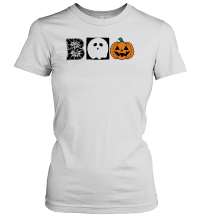 Halloween Boo Ghost Pumpkin T-Shirt