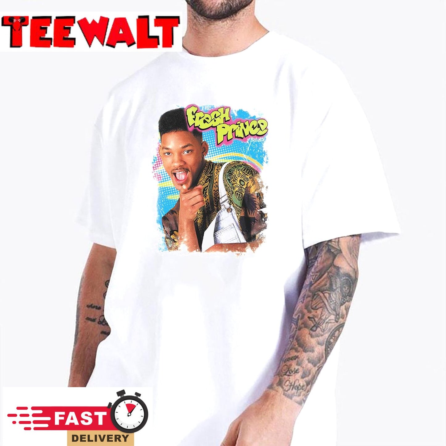 Will Smith The Fresh Prince of Bel-Air White Gift For Fan Unisex t Shirt