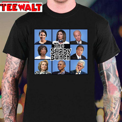 The Shady Bunch Parody Politicals Unisex T-Shirt