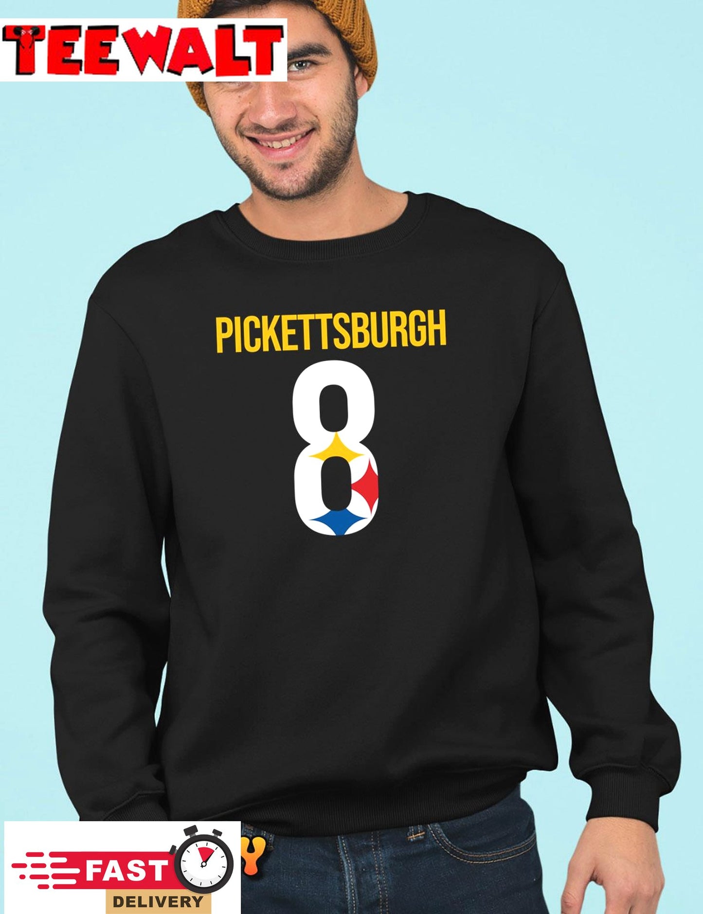 Kenny Pickett Steelers Pickettsburgh Football Unisex T-Shirt