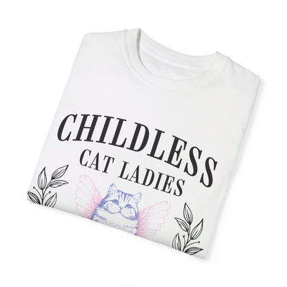 Childless Cat Lady Shirt - Kamala Harris 2024 Election Democrat Tee