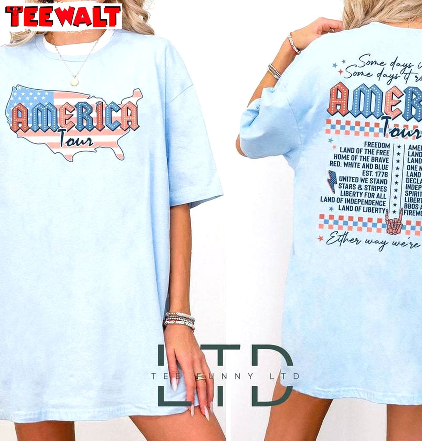 Limited Memorial Day Sweatshirt , New Rare America Tour