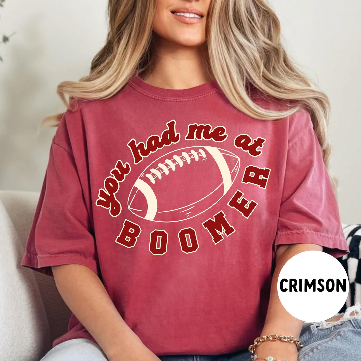 Oklahoma Football Shirt, College Game Day Shirt, Comfort Colors Design