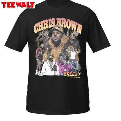 Limited Chris Brown Shirt, Must Have Crewneck Long Sleeve Gift For Fan