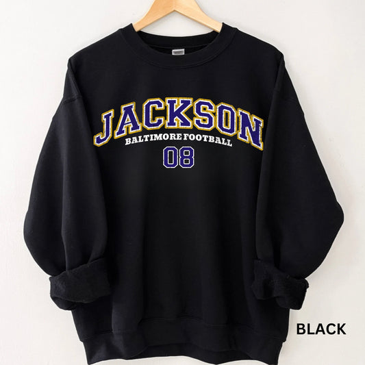 Lamar Jackson Sweatshirt - Baltimore Raven Football Crewneck Shirt