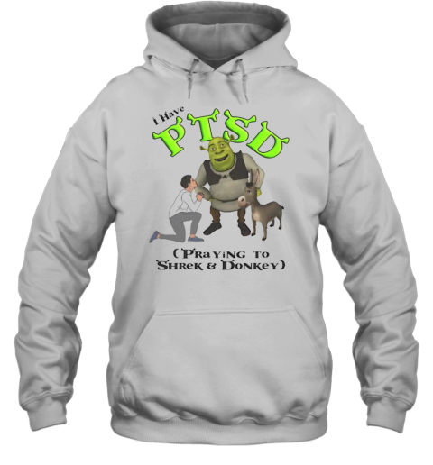 I Have PTSD Praying To Shrek And Donkey T-Shirt