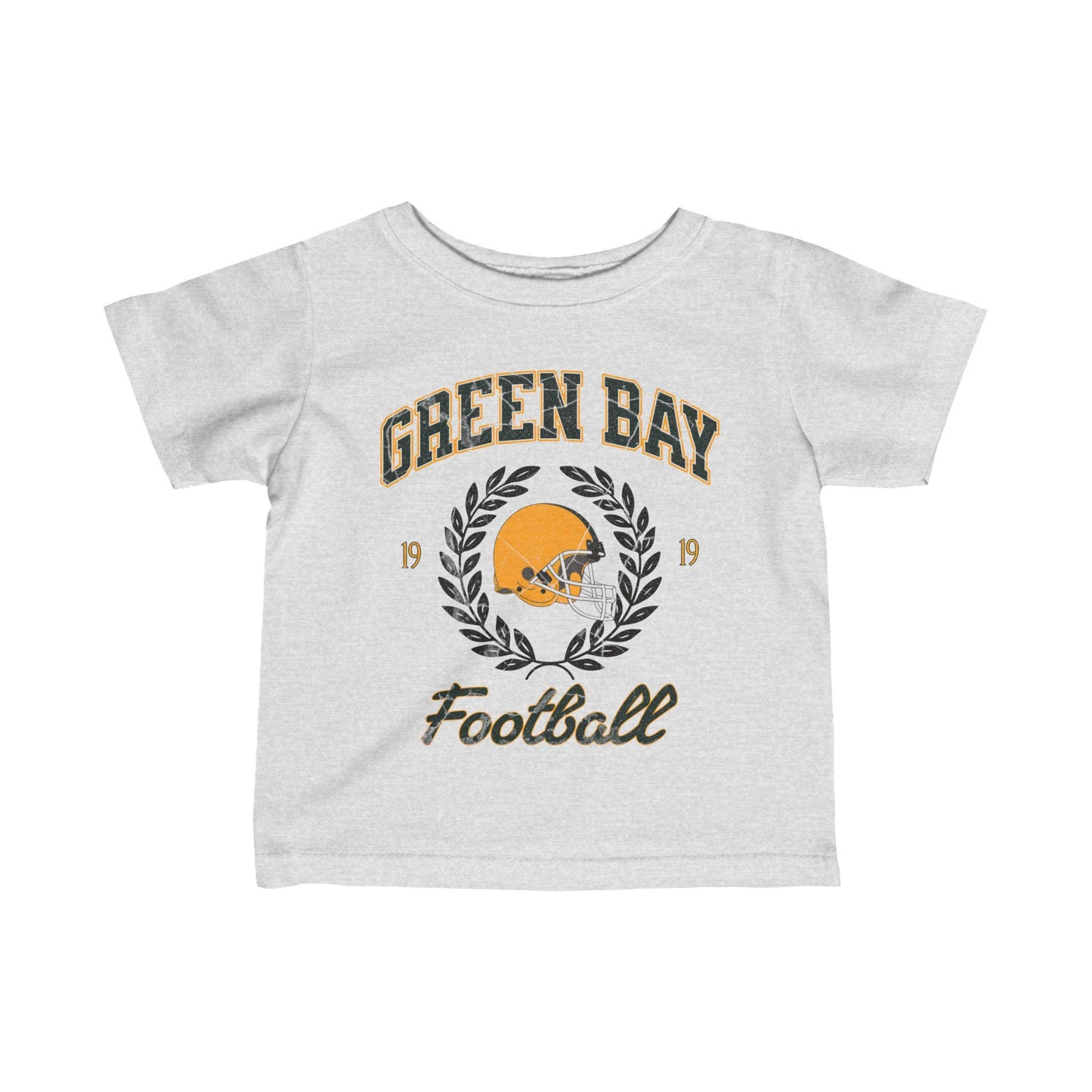 Green Bay Football Toddler Shirt, Vintage Retro Kids Game Day Apparel