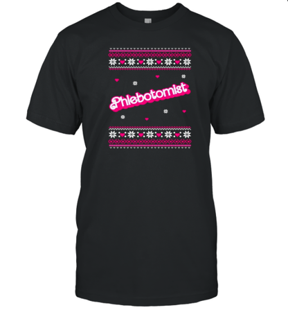 Barbie Phlebotomist Christmas 2024 T-Shirt