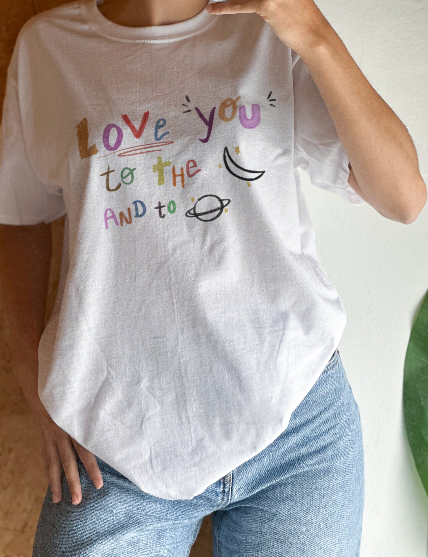 Love You To The Moon Baby Tee - Cute & Cozy T-Shirt