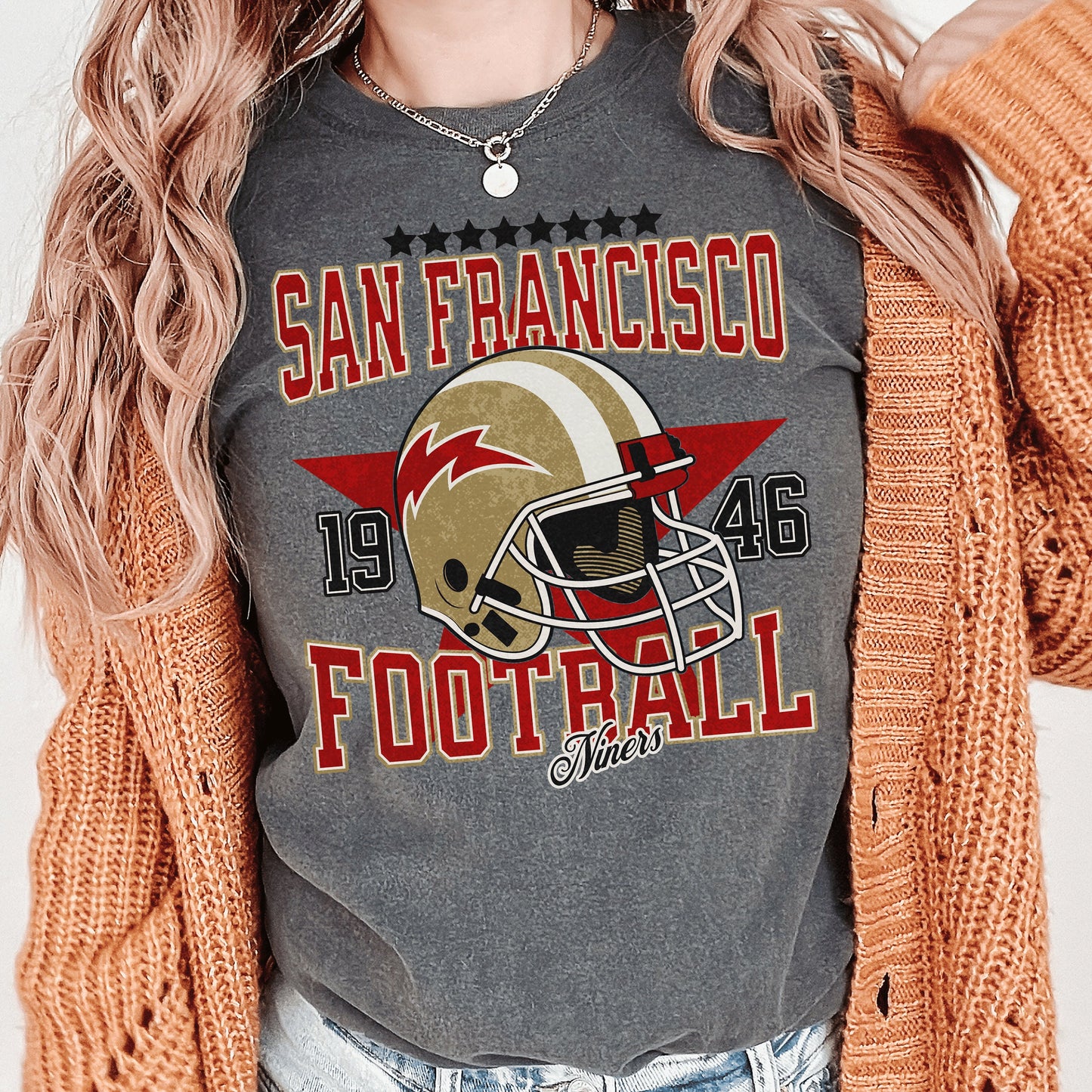 Comfort Colors Nick Bosa San Francisco Football Shirt Or Hoodie