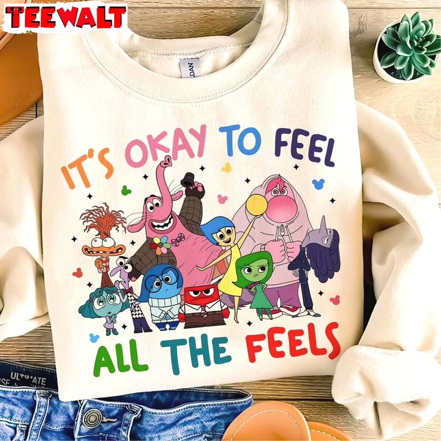 Today I Feel All The Feels Inside Out 2 Unisex Hoodie, Creative Inside Out 2