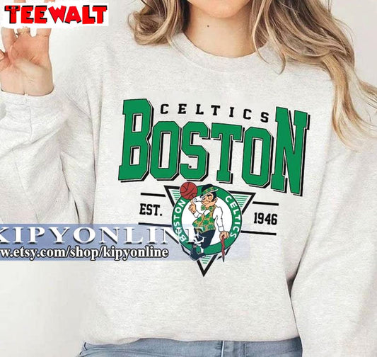 Unique Boston Basketball Sweatshirt, Limited Boston Celtics Shirt Sweater