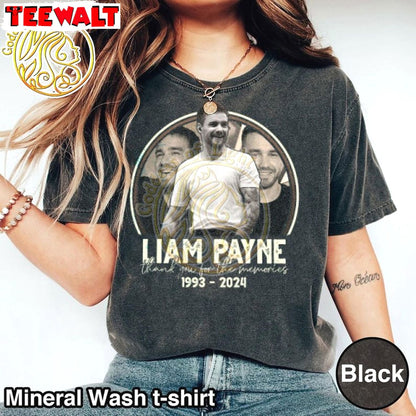 Vintage Liam Payne Tribute Shirt In Memory Of Liam Payne T Shirt Rip Liam Payne One Direction