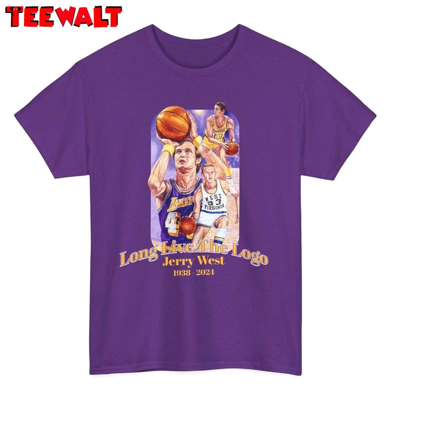 Fantastic 1938 2024 Memorial Long Sleeve , Must Have Jerry West