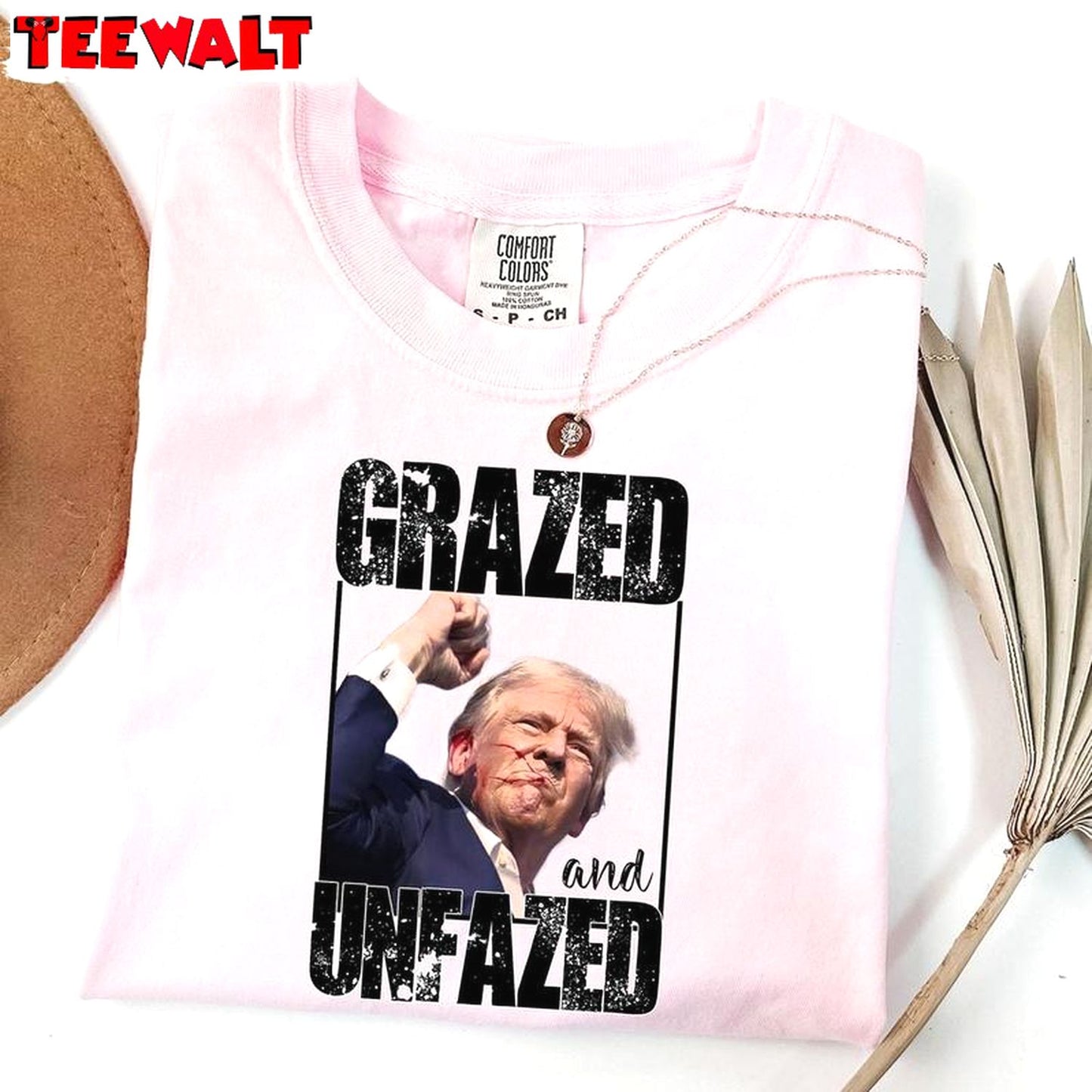 Must Have Fight Trump Short Sleeve , Comfort Glazed And Unfazed