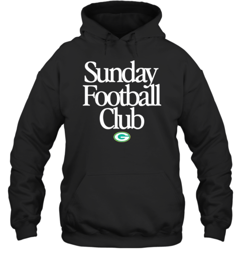 Discover the hottest Green Bay Packers Sunday Football Club T-Shirt